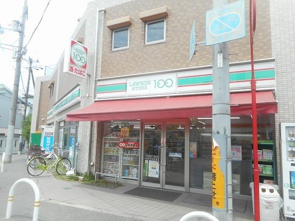 　ローソンストア100萩原天神駅前店（コンビニ）／985m　