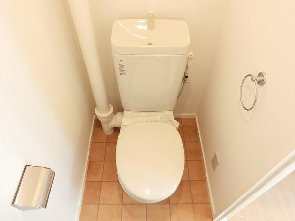 しののめハイツ２　トイレ　ウォシュレット設置可！