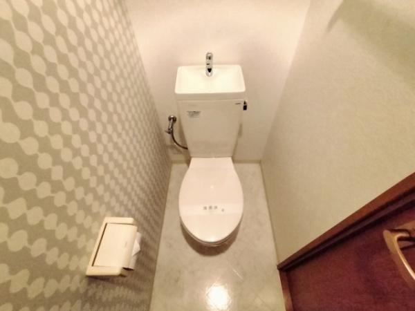 山本グリーンヴィレッジ２　トイレ　ウォシュレット設置可！