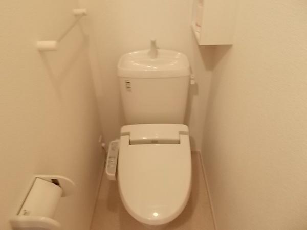 サンフラット布忍　トイレ　トイレ！