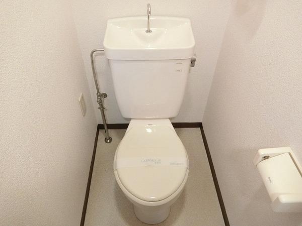 ベルデ堺東　トイレ　ウォシュレット設置可！
