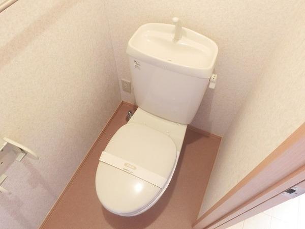 フローラル４　トイレ　ウォシュレット設置可！
