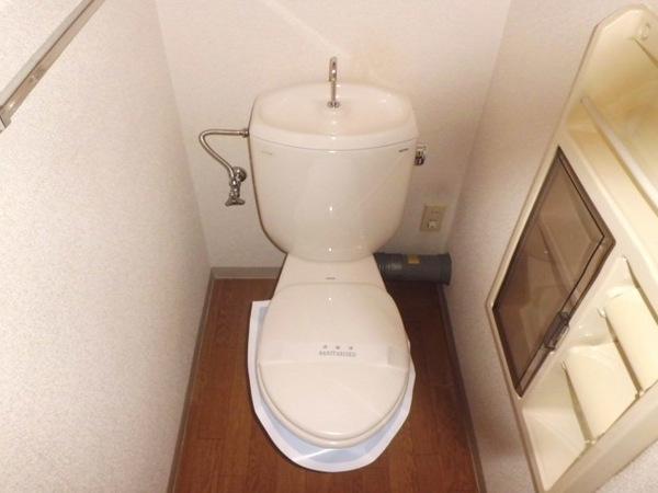 ヴィラコート壱番館　トイレ　ウォシュレット設置可能！