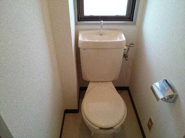第２タツミマンション　トイレ　ウォシュレット設置可！