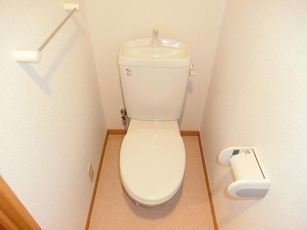 メルベーユフジワラ２　トイレ　ウォシュレット設置可！